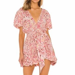 Misa Los Angeles Eloise mini dress in rose lemonade